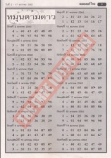 Thai Lottery First Paper Magazines For sixteen-01-2019 | Thailand Lottery End result Right this moment Thai Lottery First Paper Magazines For sixteen-01-2019 | Thailand Lottery End result Right this moment