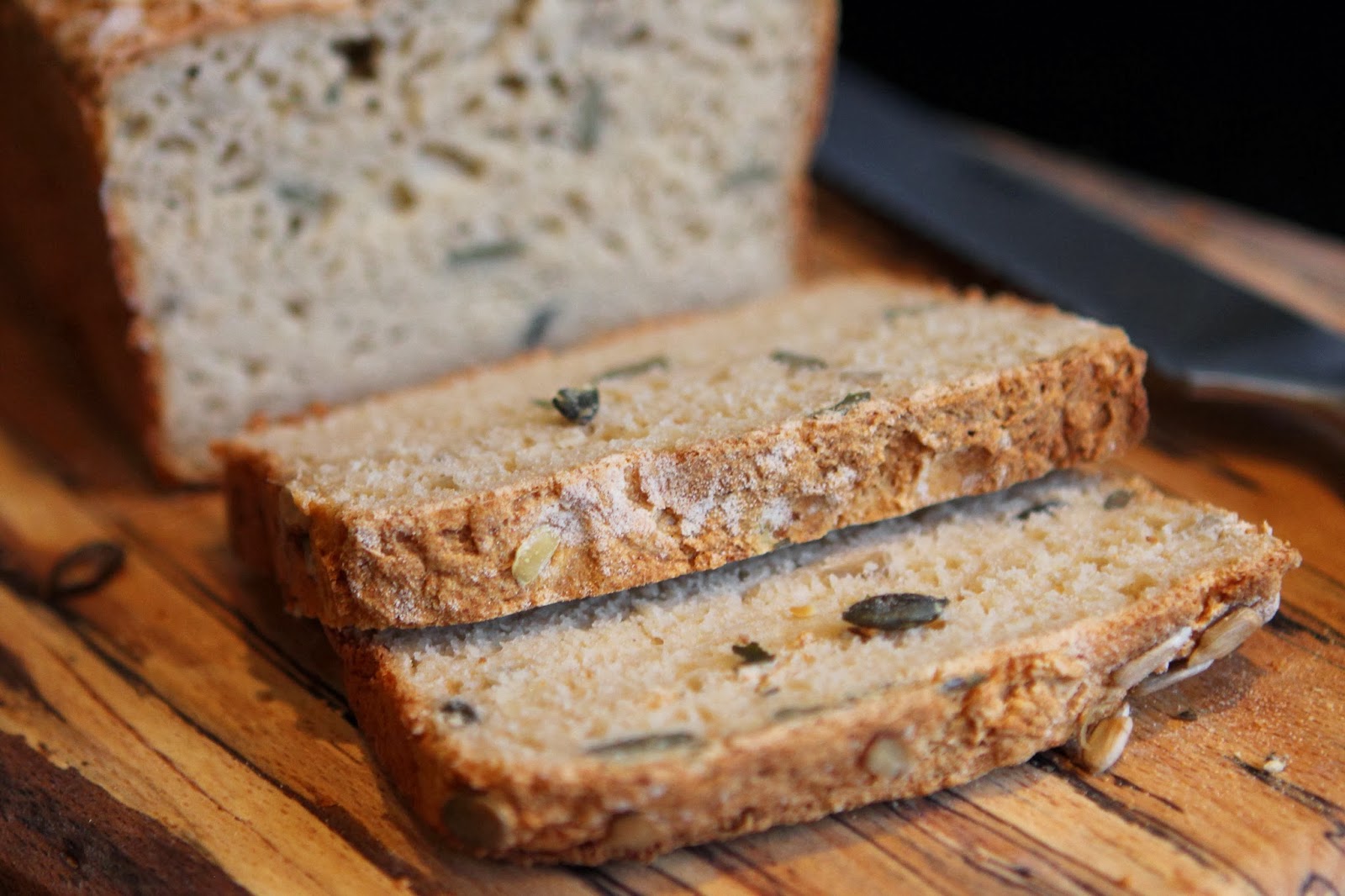 Gluten Free Alchemist Pumpkin Seed & Sunflower Seed Bread Gluten Free; Dairy Free