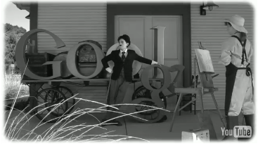 Google salutes Charlie Chaplin with Video Doodle, Charlie Chaplin celebrated with video Google doodle on 122nd birthday,Google Celebrates Charlie Chaplin's Birthday with an Animated Doodle, Charlie_Chaplin_Google_Doodle, picture, image, photo, video, wallpaper, hd picture