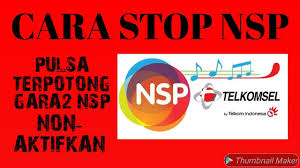 Cara Berhentikan Nsp Telkomsel 2021 Cara1001