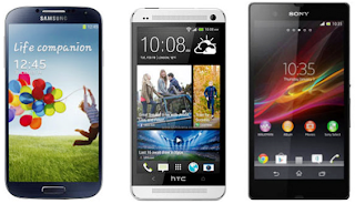 هل تريد شراء أفضل هاتف به نظام الأندرويد؛ إليك أفضل 5 أنواع من الهواتف الأندرويد 2013