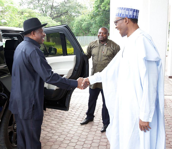 jonathan meeting buhari