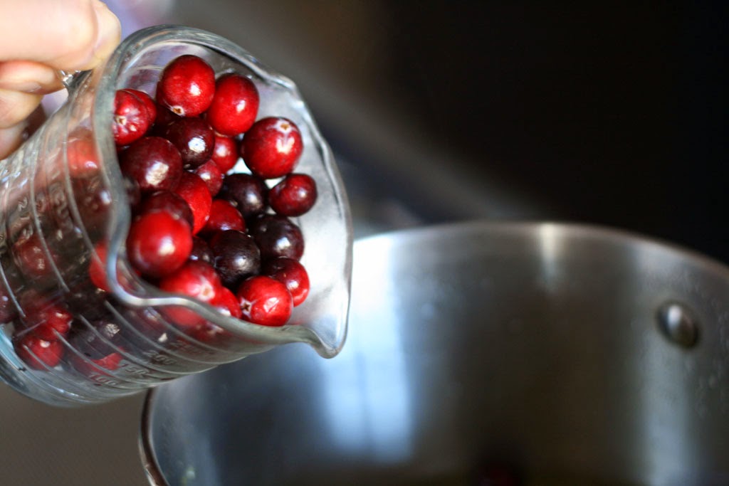 Homemade Candied Cranberries Step by Step