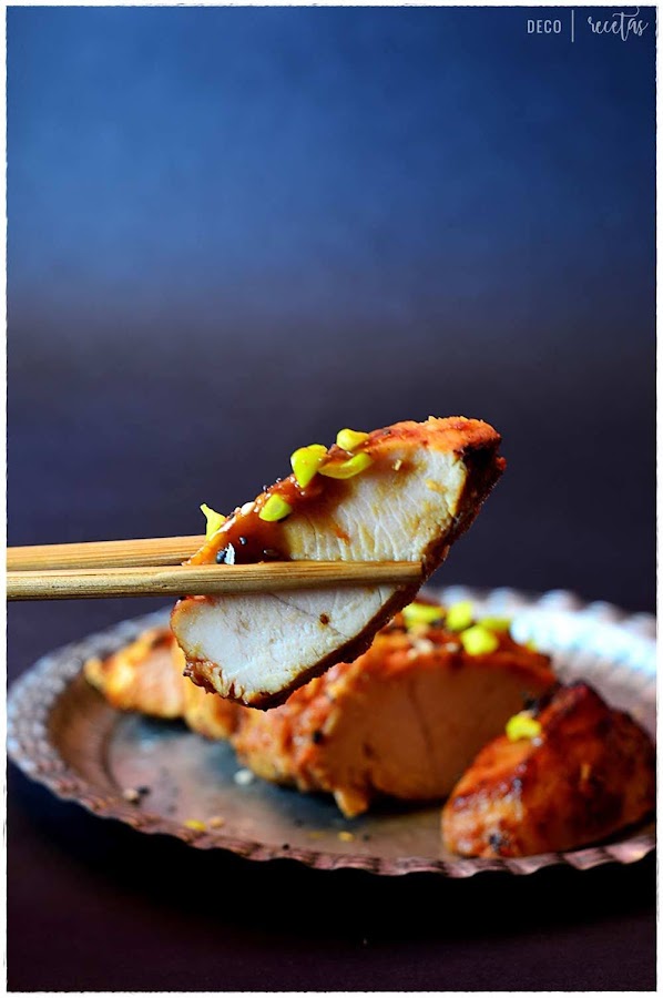 salsa teriyaki pollo