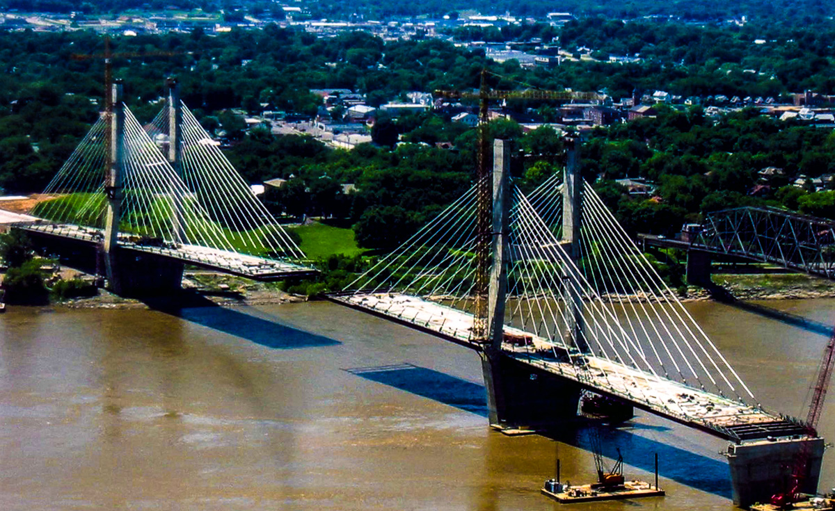 Industrial History Cape Girardeau Bridges over Mississippi River at