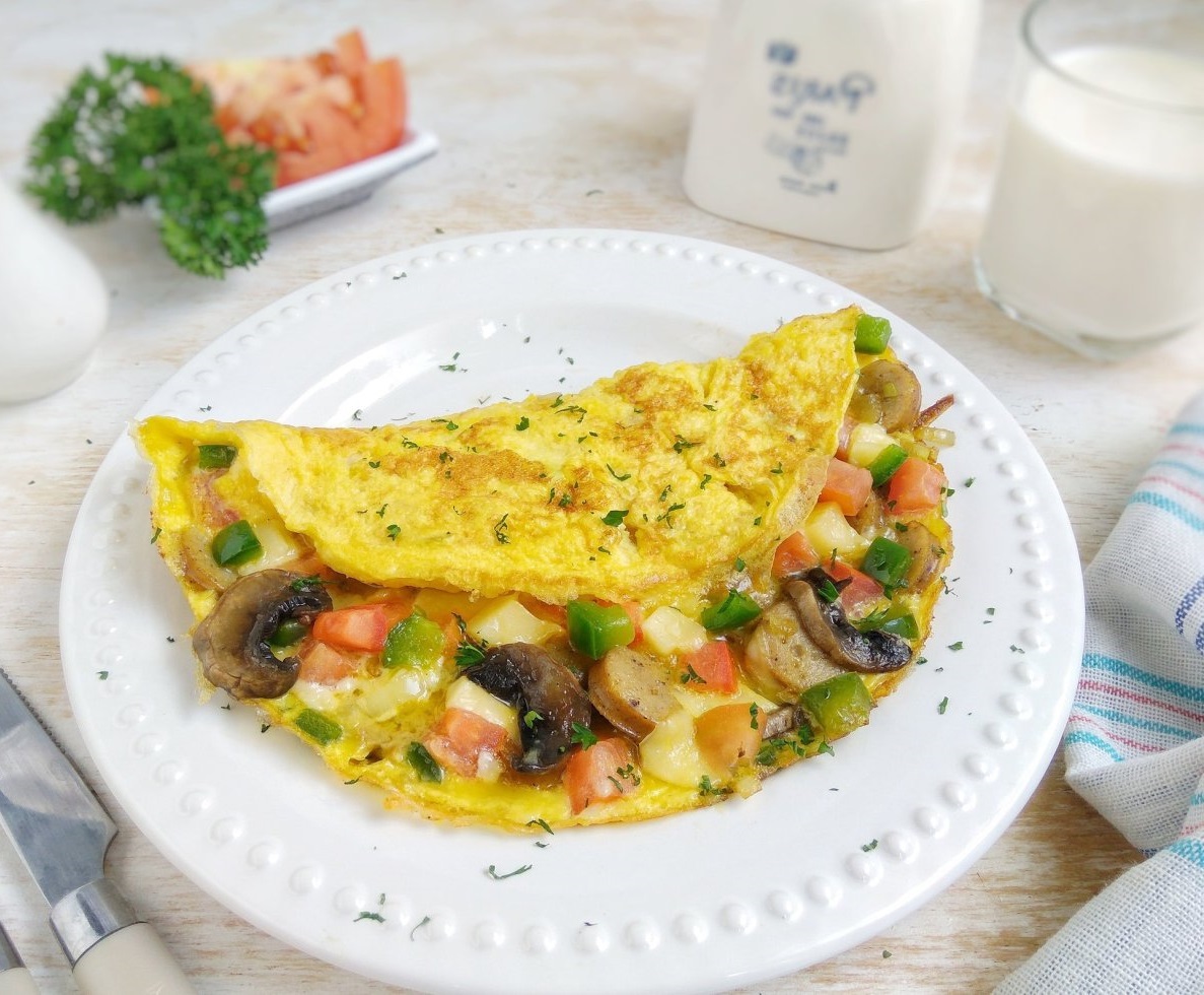  Resep  Omelet  Telur  Praktis dengan Gizi Lengkap Dreamoia com