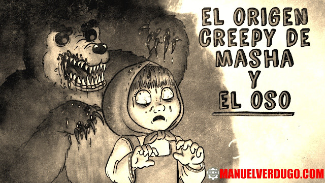 El origen creepypasta de masha y el oso