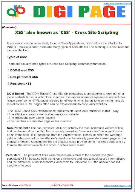 Digi Page - Computer - 24.02.2016 Digi Page - Computer - 24.02.2016