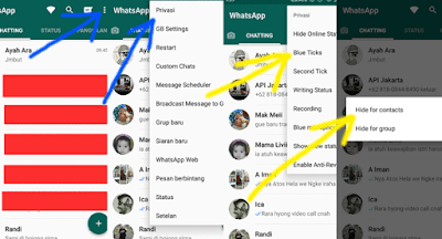 tutorial mengaktifkan fitur tanda ceklis satu pada laporan whatsapp