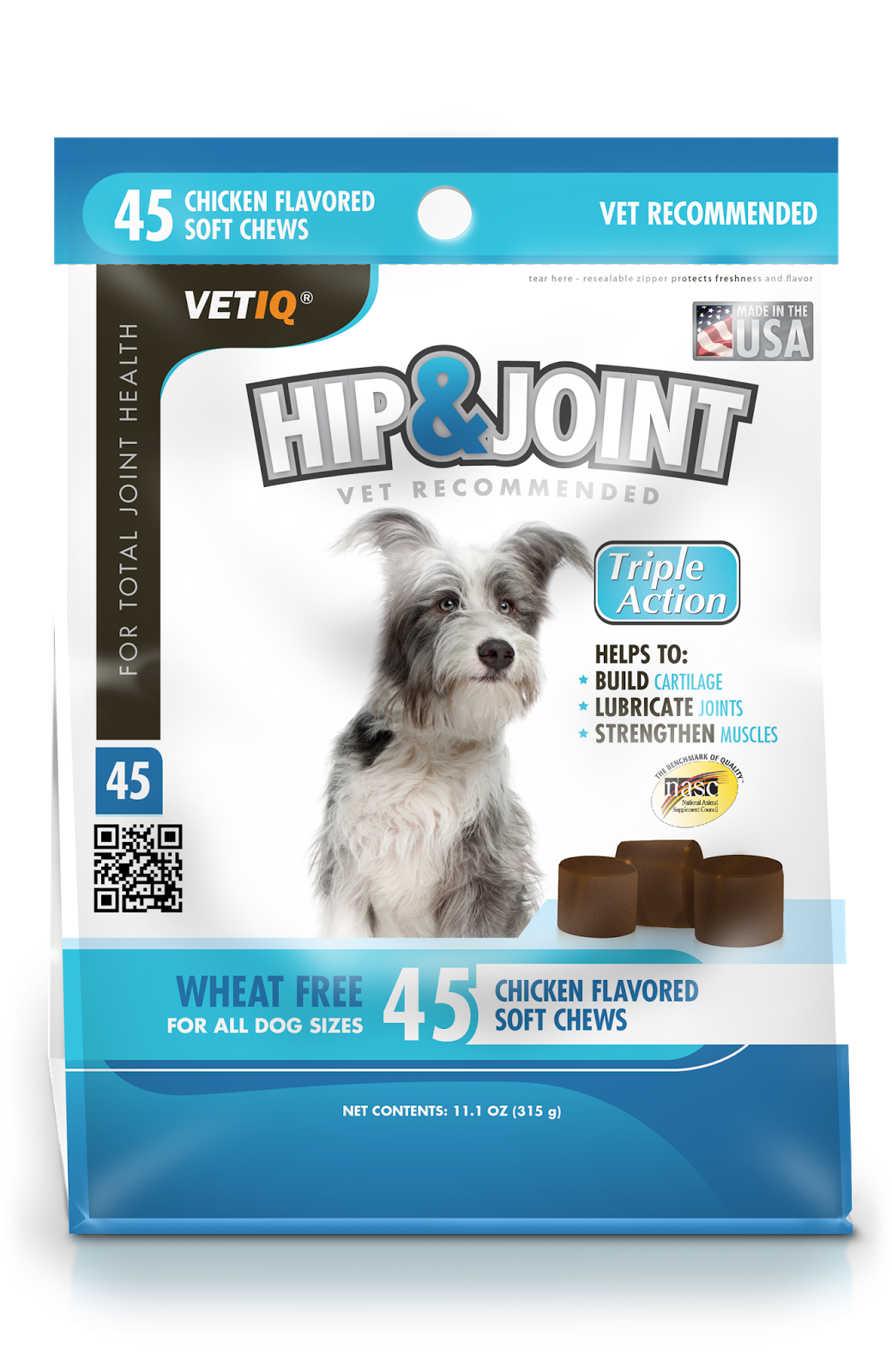 bichonpawz VetIQ Healthy Chews for Joints & Minty Fresh Breath!