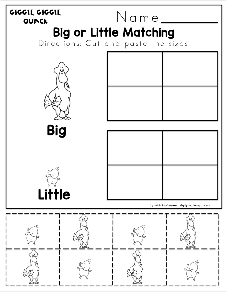 Giggle Giggle Quack Toddler Book Unit Book Units By Lynn