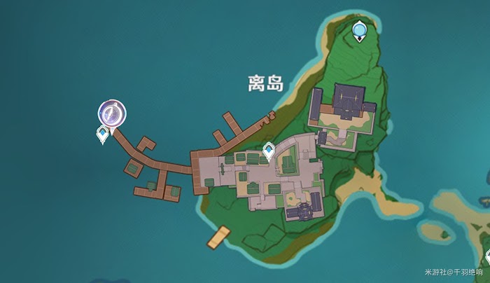 原神 (Genshin Impact) 稻妻區域全觀景點位置分享