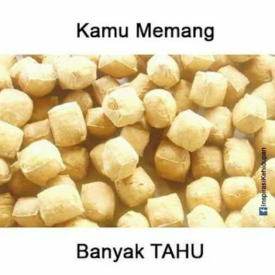 Kamu Memang Banyak Tahu Kamu Memang Banyak Tahu