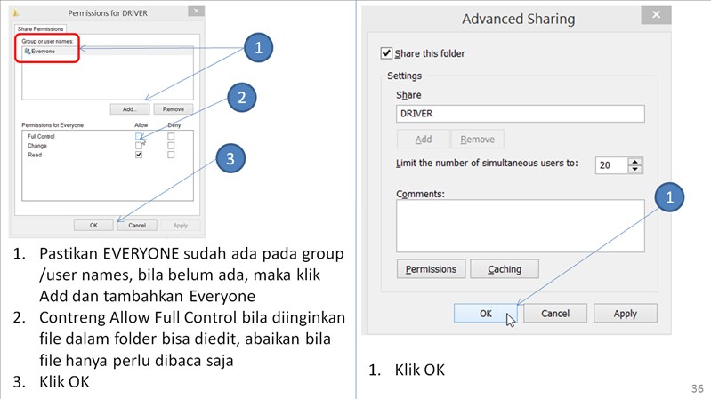 6 Langkah Untuk Melakukan Sharing (Berbagi Pakai) Folder Atau Drive ...