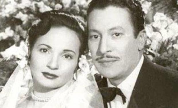 شادية مع عماد حمدي