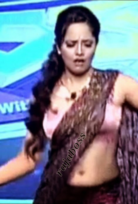 Telugu Thera Bhamalu: anasuya navel