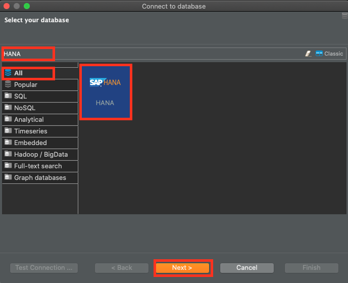 Dbeaver sap hana login Dbeaver sap hana login