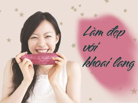 Cách làm trắng da tại nhà bằng khoai lang Cách làm trắng da tại nhà bằng khoai lang