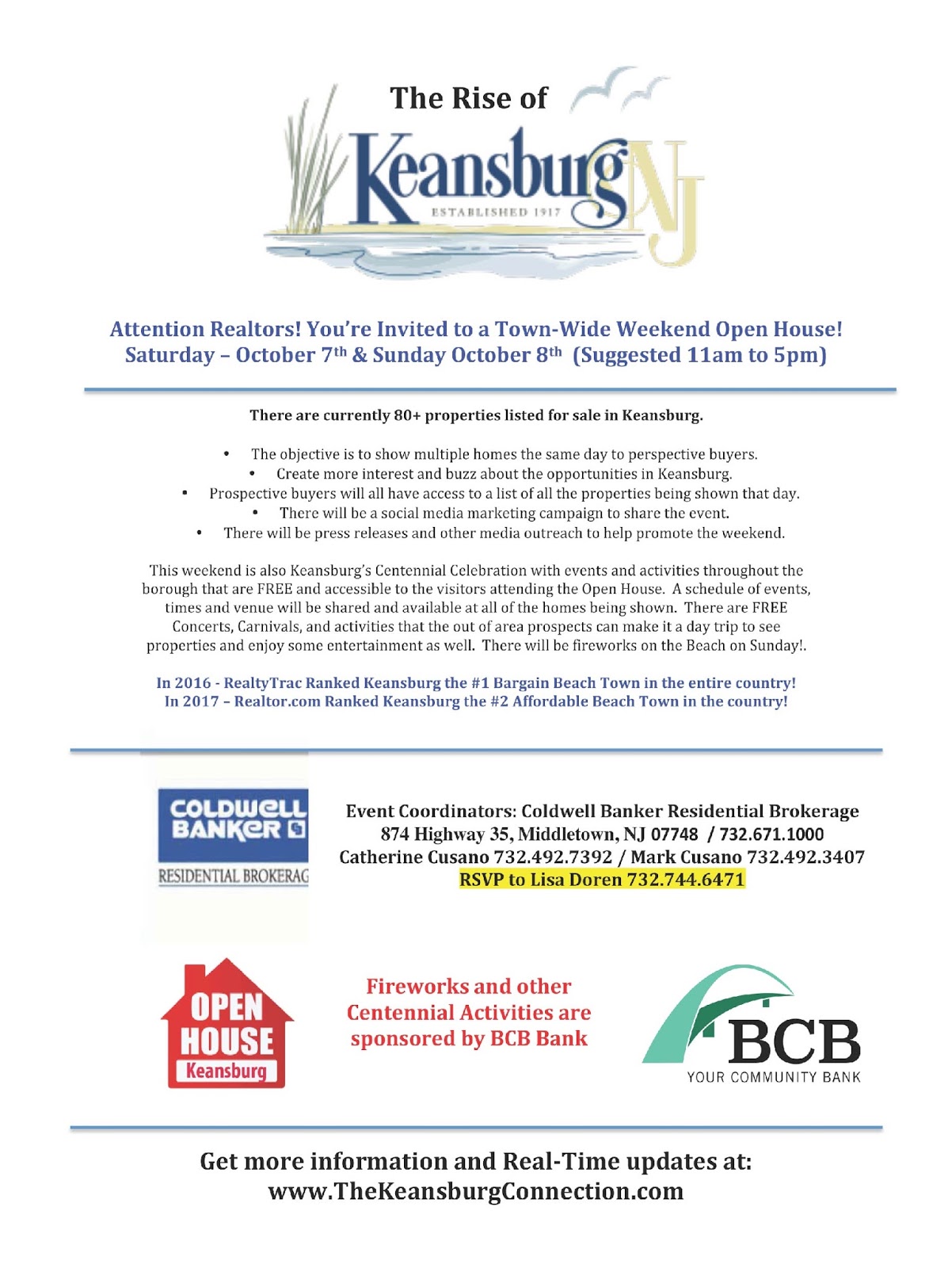 The Keansburg Connection The Rise of Keansburg (for Realtors/Investors)