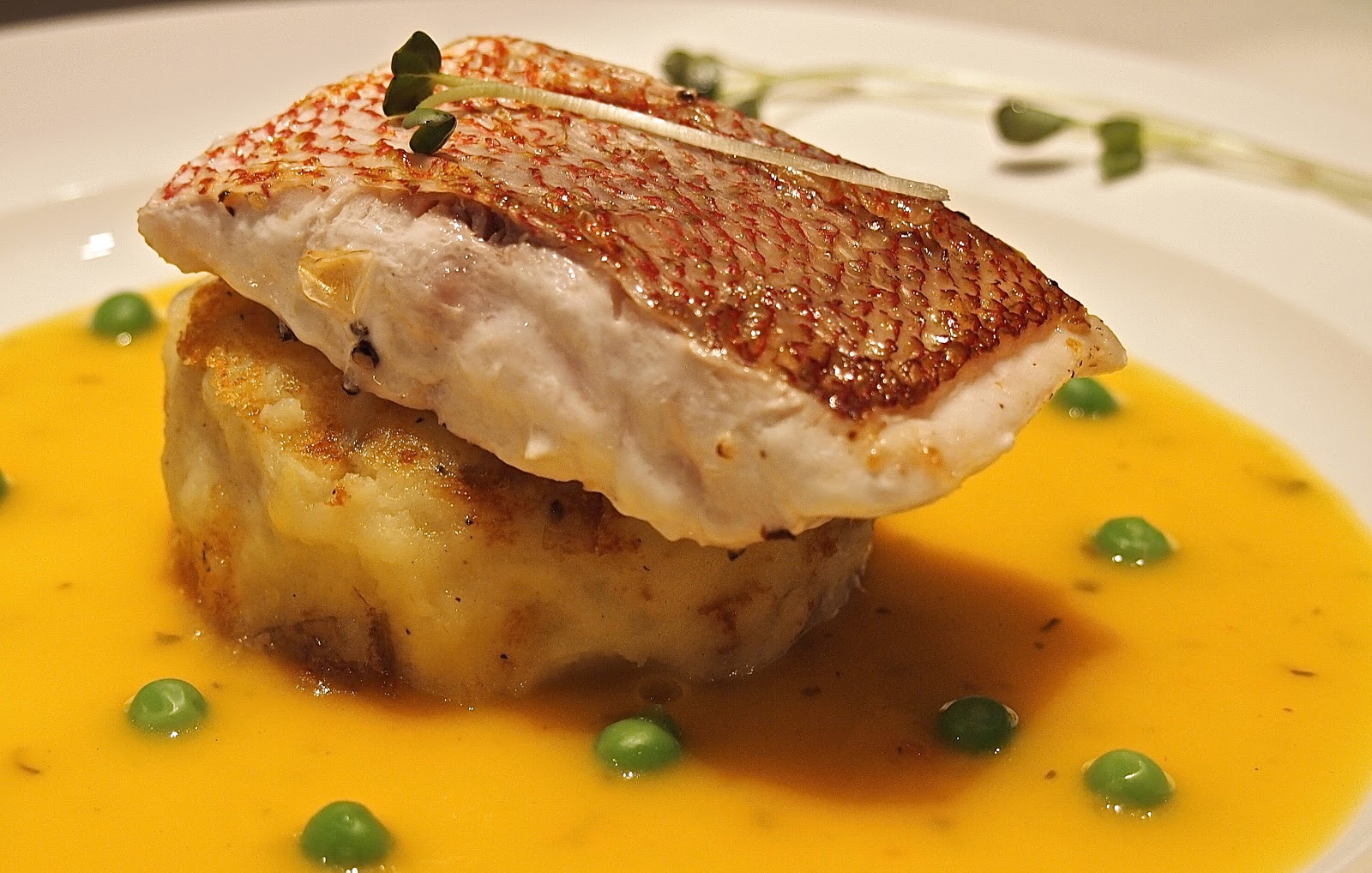 EpiCurious Generations: Red Snapper with Gingered Butternut Squash Sauce