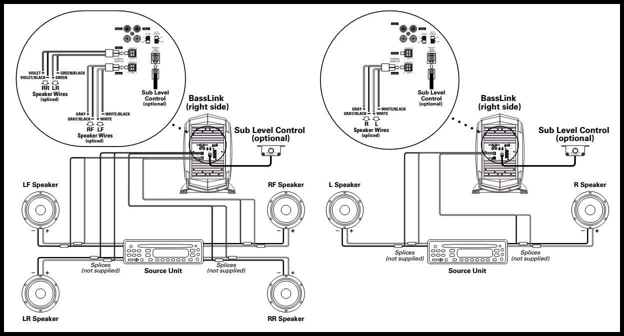Electro help: INFINITY BASSLINK 10 SCHEMATIC DIAGRAM – INSTALLATION