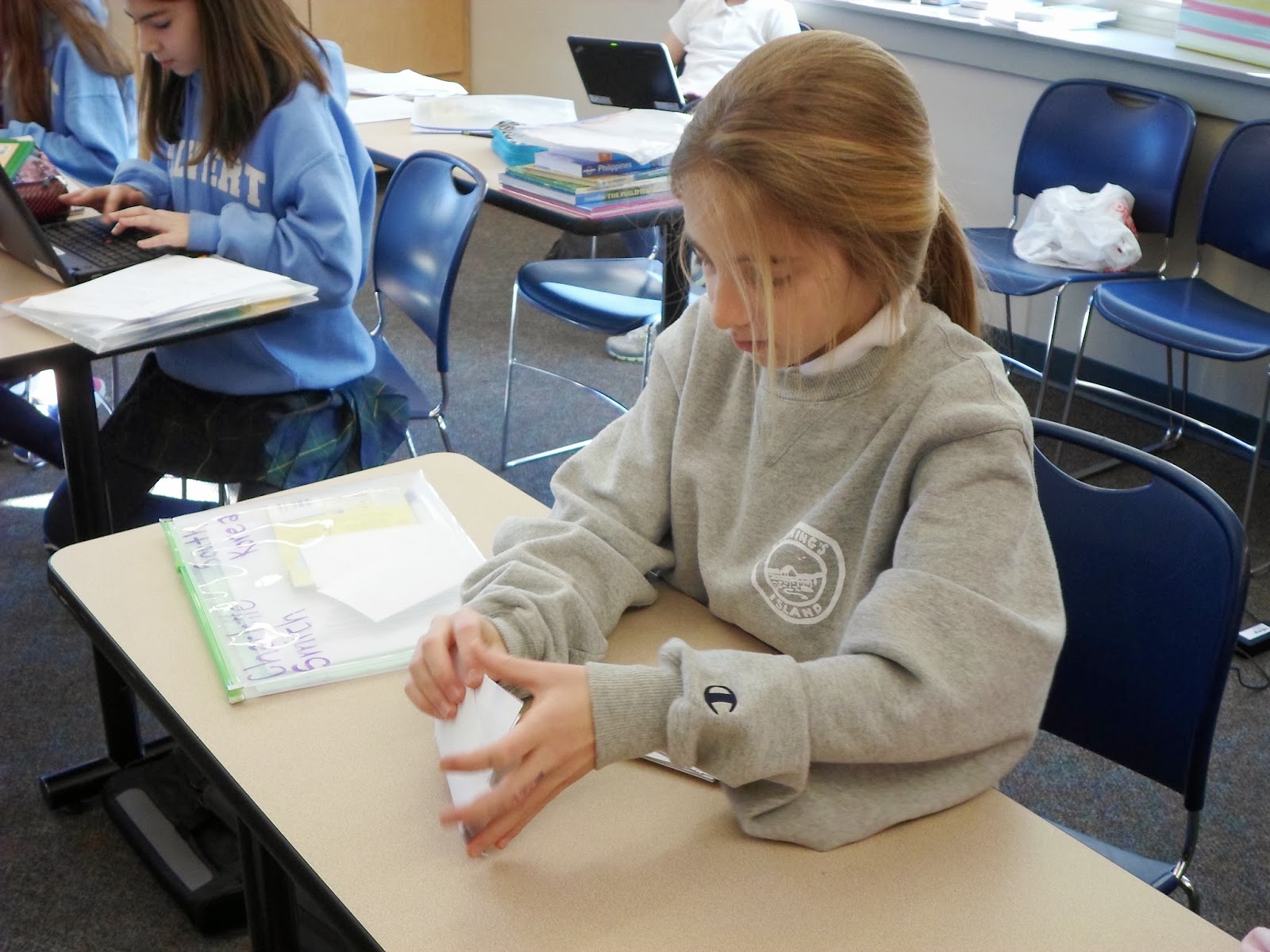 Calvert Middle School's 5th Grade: Busy Fifth Graders!