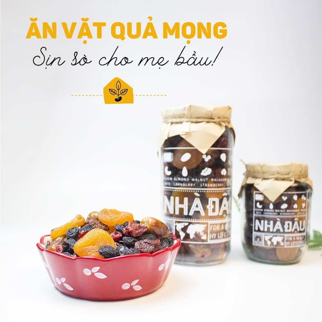 [A36] Bữa phụ từ hạt dinh dưỡng tốt cho Bà Bầu