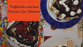 Profiteroles cake love