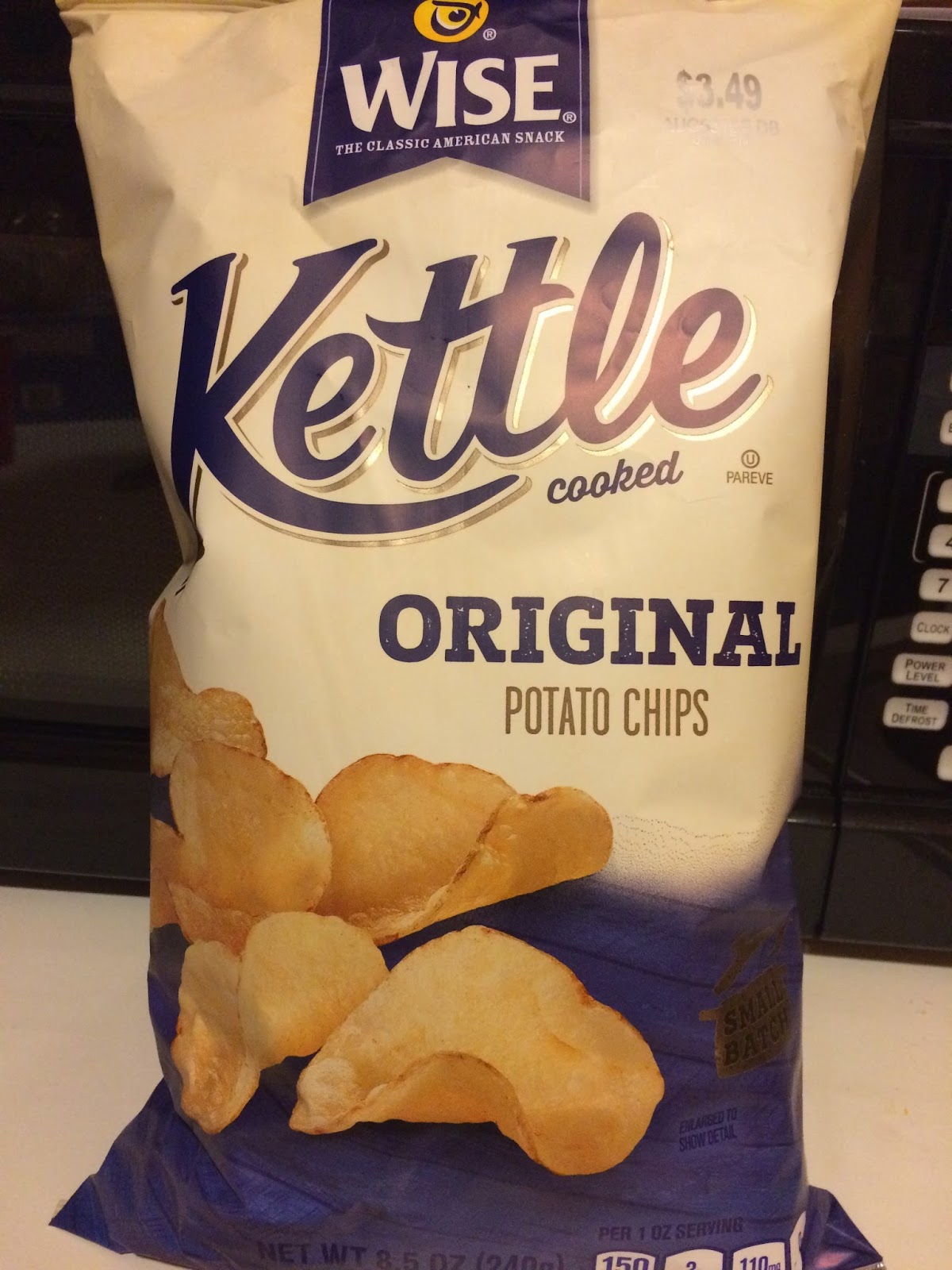 French Fry Diary French Fry Diary 720 Wise Kettle Cooked Potato Chips