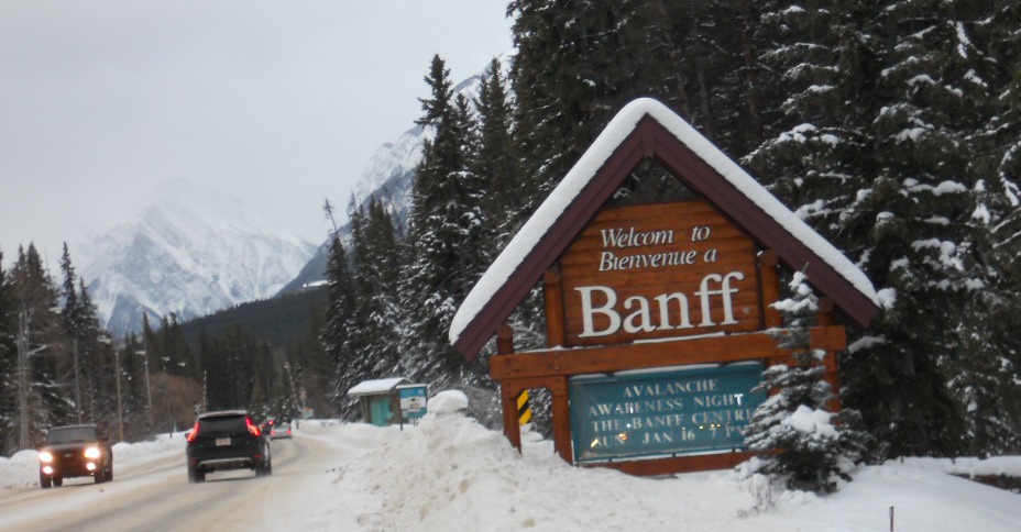 Cruise Control: Alaska to Alabama in January: January 17, 2011: Banff, AB