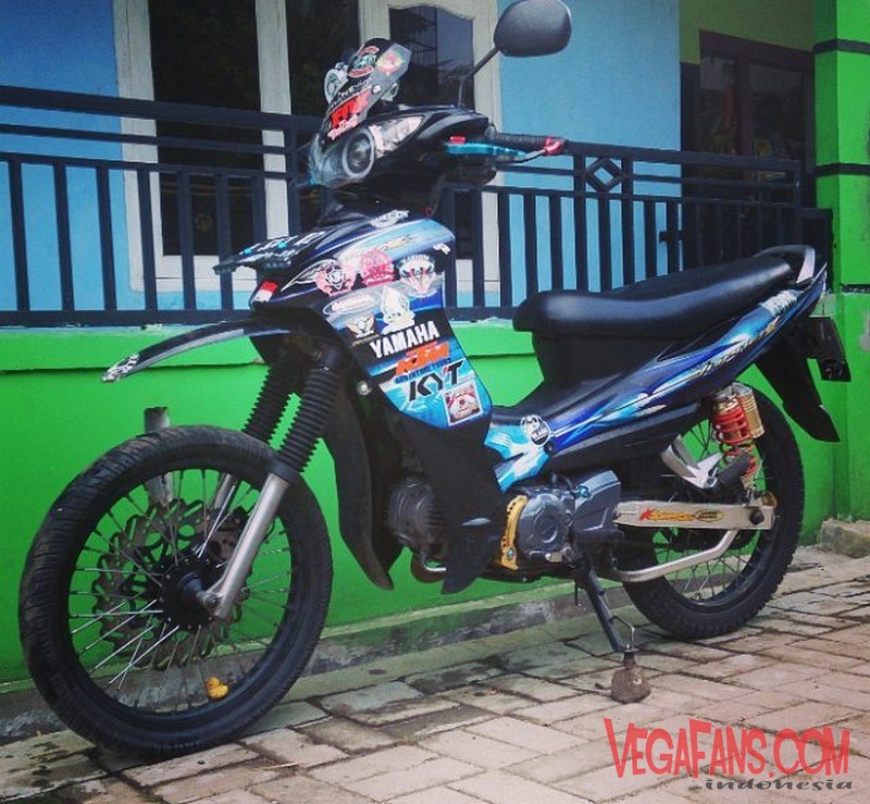 Jupiter Z Pareasi Warna Hitam Jupiter Z New Biru Hitam