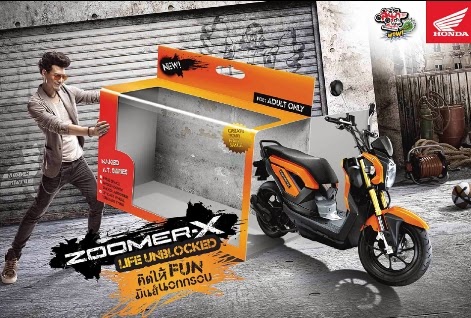 Honda Zoomer X Thailand , durasi iklannya lamaa..lah ternyata ini film