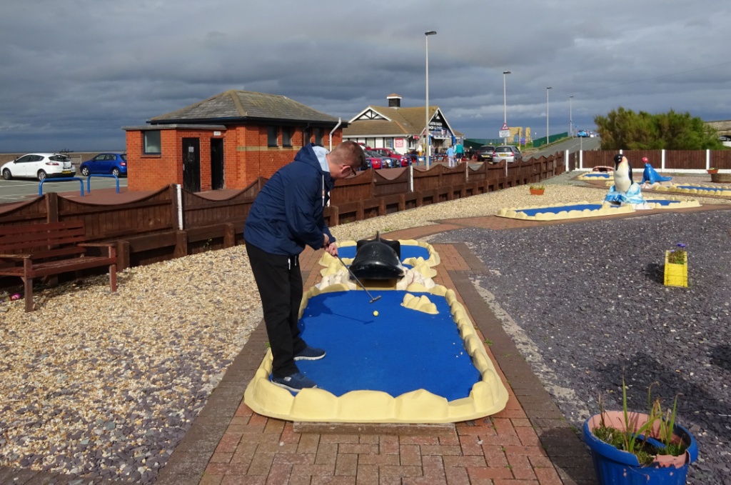 The Ham and Egger Files Surfside Crazy Golf at Pensarn Beach in Abergele
