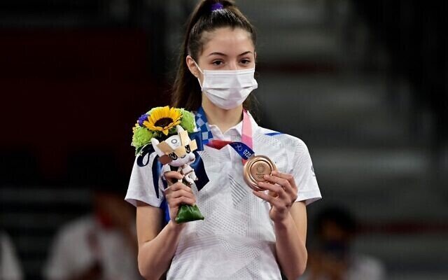 이스라엘 미녀 태권도 도쿄 올림픽 동메달리스트 - 짤티비