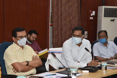 GayaDM Review: पितृपक्ष मेला एवं योजना की साप्ताहिक समीक्षा, PitripakshaMela2021, CoronaPeriod, DDC, CS, AnjNewsMedia