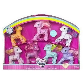 My Little Pony Pinkie Pie Pony Packs 25th Birthday Celebration Collector Set G3 Pony