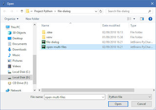 Cara Membuat Open File Dialog dengan Tkinter Python