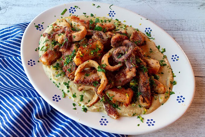 Fried Octopus with Gremolata Italian Recipe 