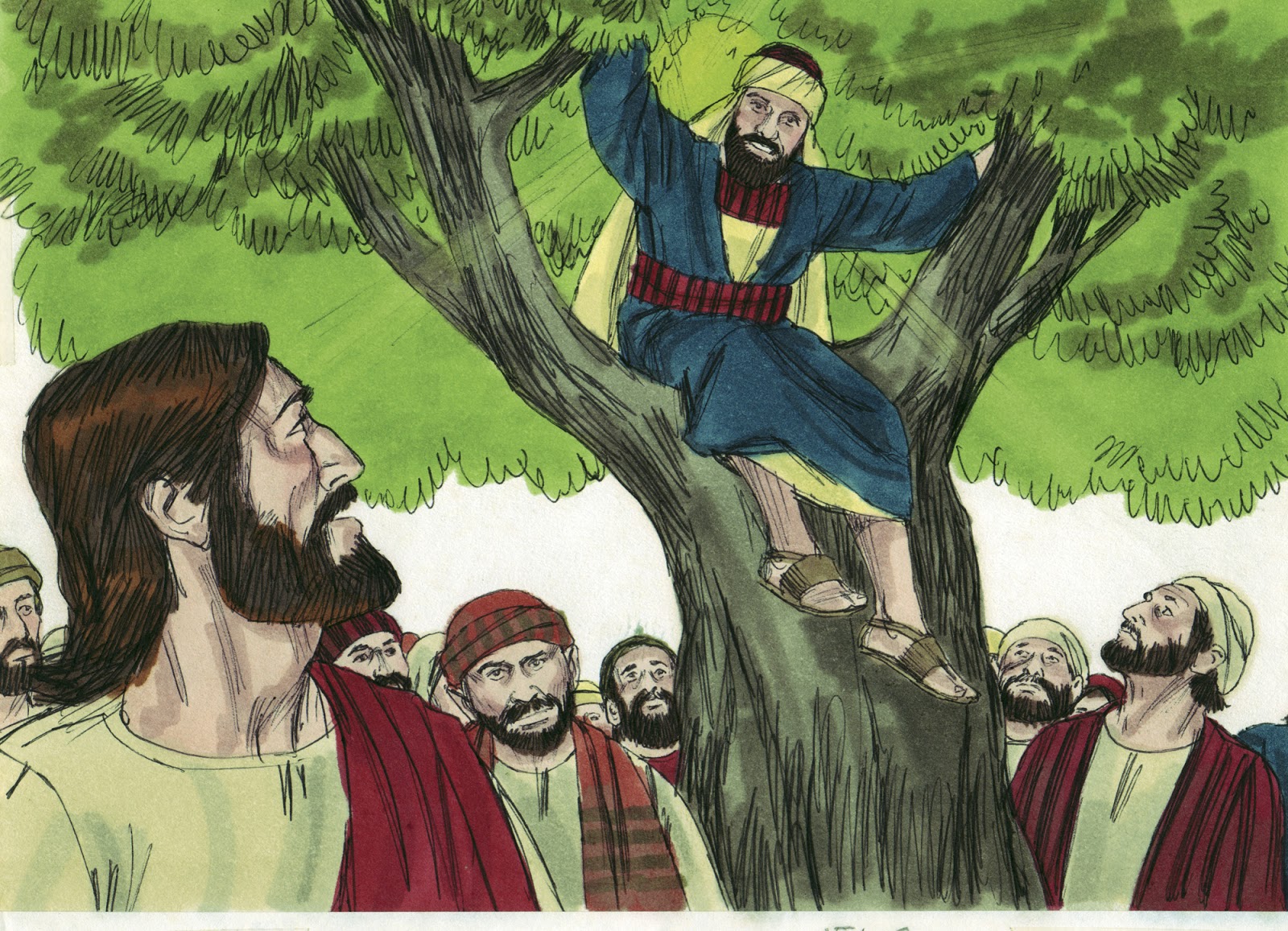 Bible Fun For Kids Zacchaeus Bible Fun For Kids Zacchaeus