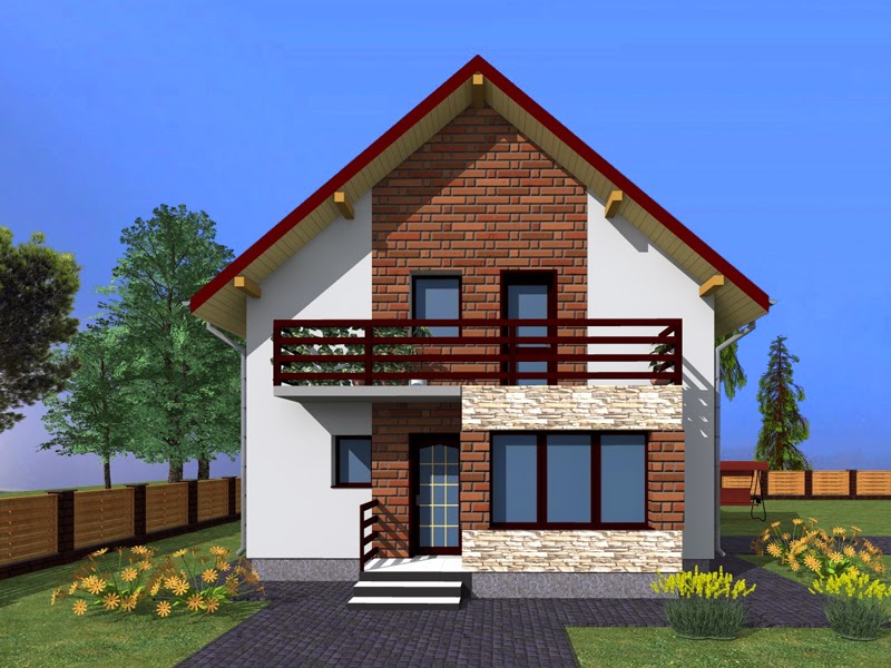 Proiecte case mici: Proiecte de case mici cu mansarda 2020