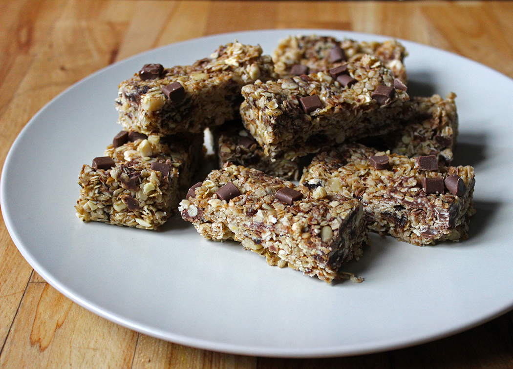 The Best Chocolate Chip Breakfast Bar Recipe A Glug of Oil