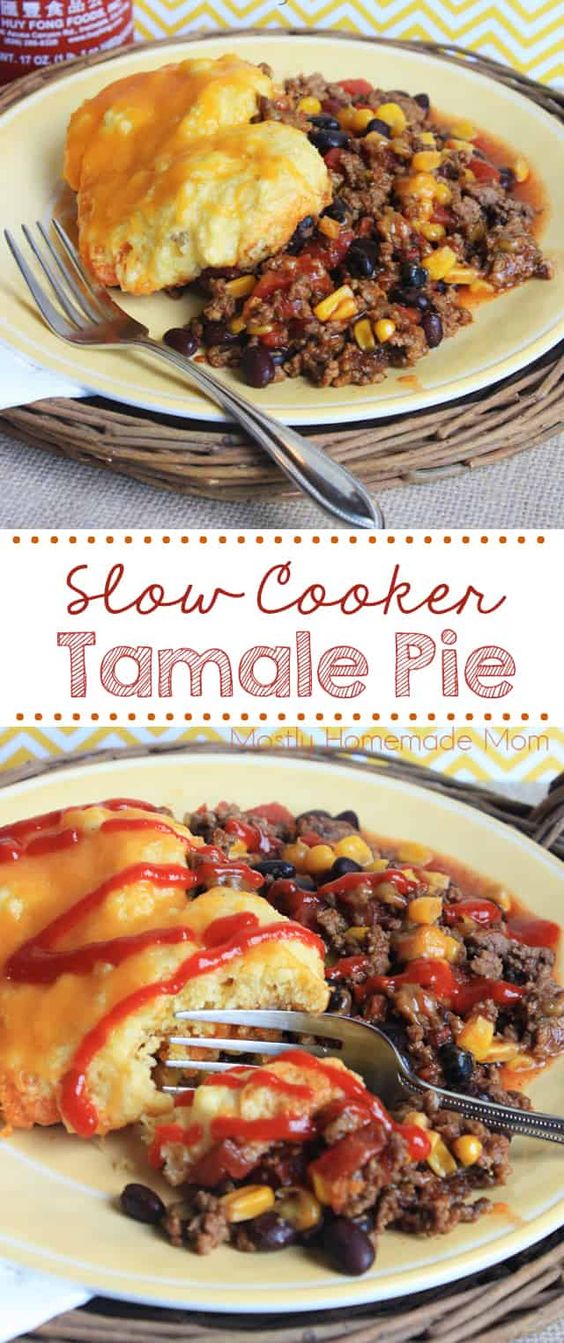 Slow Cooker Tamale PieSlow Cooker Tamale Pie Recipe