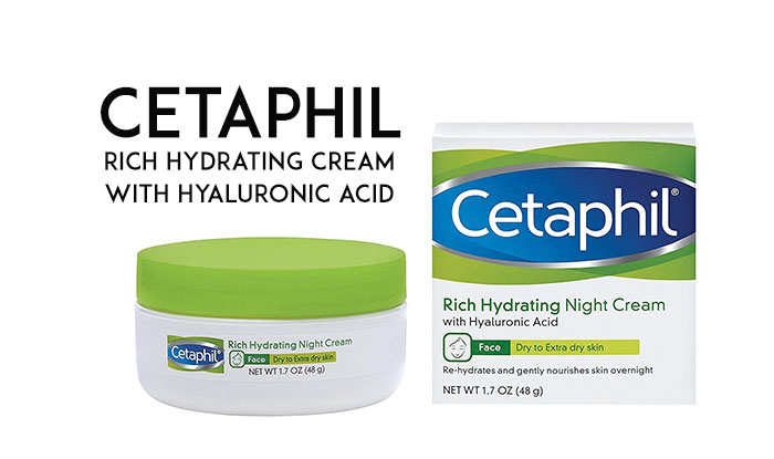 Cetaphil Rich Hydrating Cream with Hyaluronic Acid | 10 Best Face Creams For Dry Skin | NeoStopZone