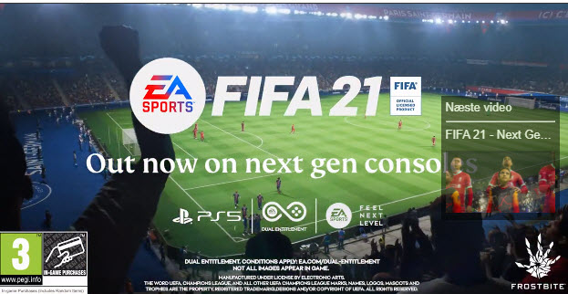 Fitur Baru FIFA 21 pada PS 5 dan XBox