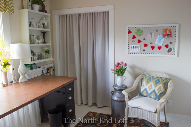 The North End Loft: More Craft Room Storage