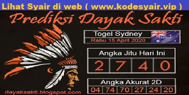 Syair Terjiti Sydney 15 April 2020 Syair Terjitu Syair Terjiti Sydney 15 April 2020 Syair Terjitu