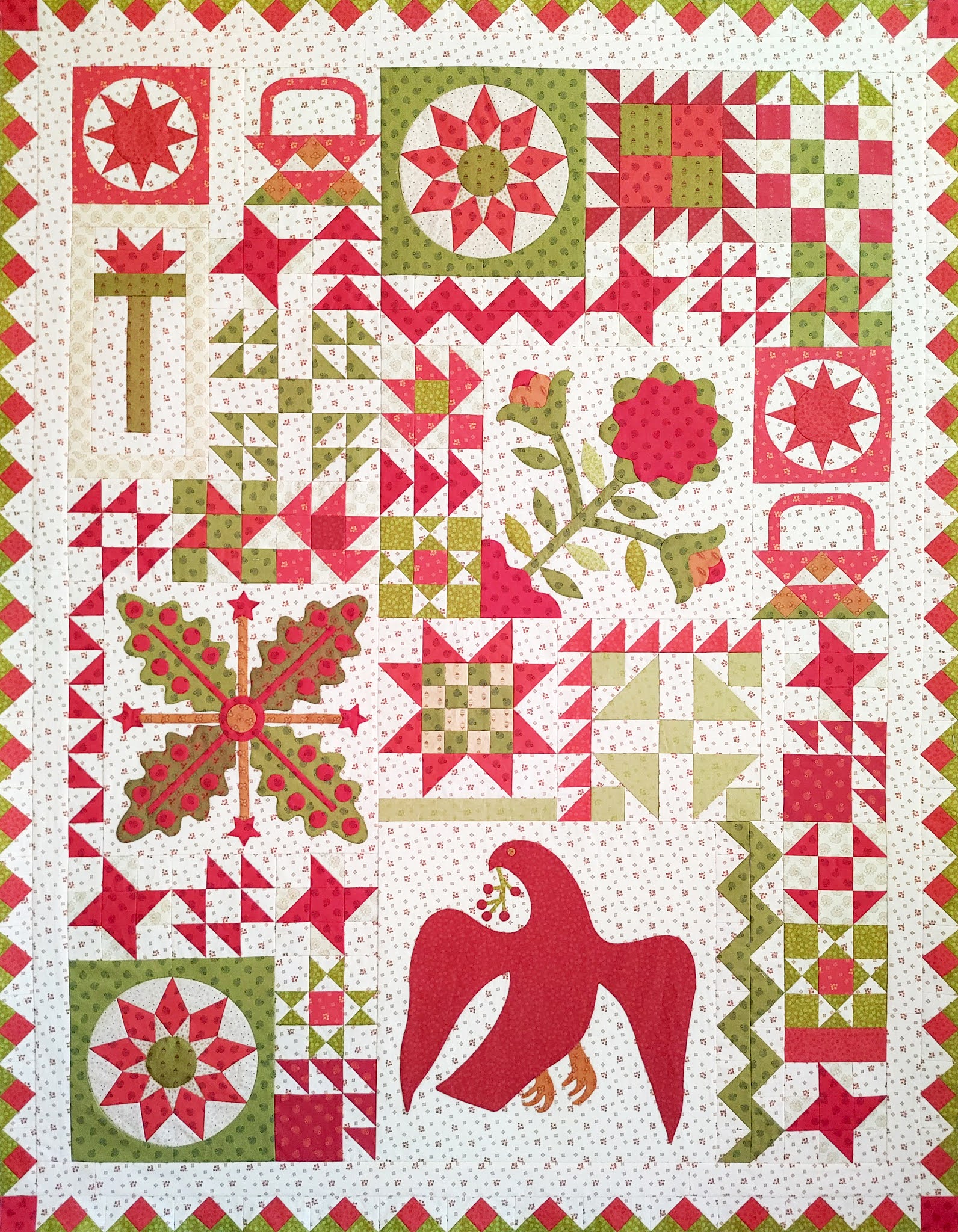 Wagons West Designs Prairie Patchwork Quilt Along Block M