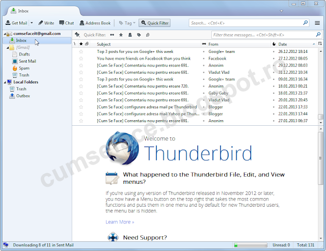 thunderbird gmail 2fa