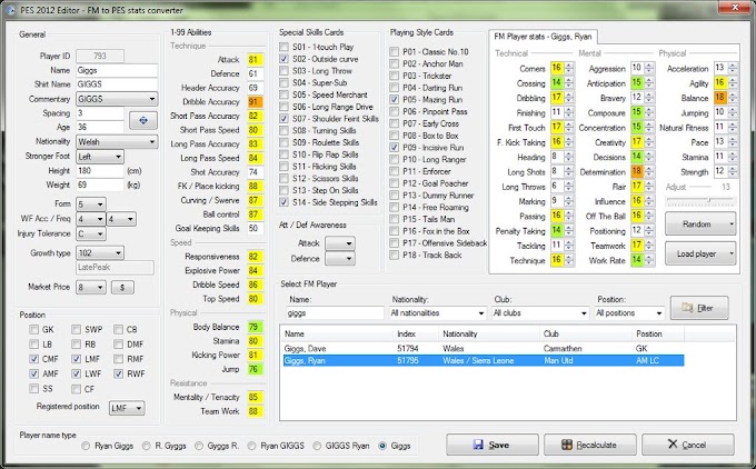 pes 2013 editor v2.0 tool pes 2013 editor v2.0 tool