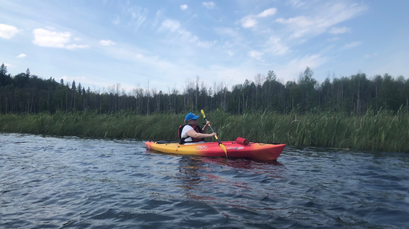 Canoeing Around Edmonton, Alberta, Canada July 2019